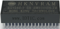 HK1245-7：HK12通用随机存储器HK1245 128K×8