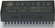 HK1255-7：NVRAM 非易失性存储器HK1255-7 512K×8