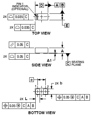 ESD5481:ESD Protection Zener in DFN 0201