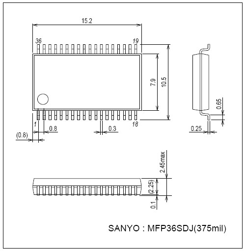 LC75844M:1\/4 Duty LCD Display Driver_BDTI