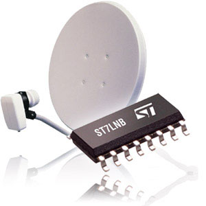 ST7LNB：专门面向陆地卫星天线高频头(LNB)和开关