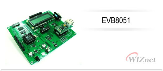 EVB8051 Chip Evaluation Board