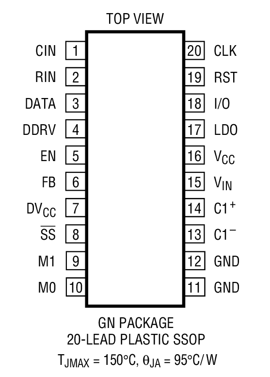 LTC1556 Package Drawing