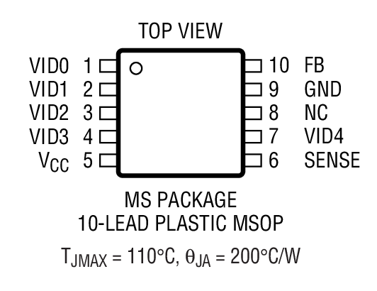 LTC1706-82 Package Drawing