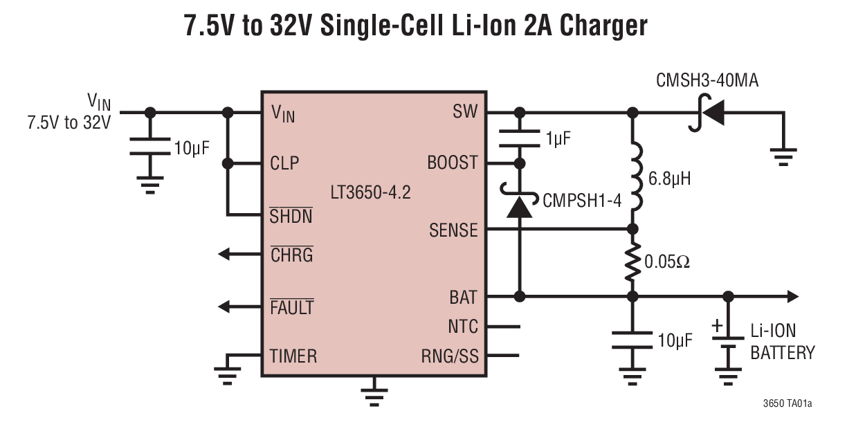 Bemærk venligst på trods af mode LT3650-4.X - High Voltage 2 Amp Monolithic Li-Ion Battery Charger _ BDTIC a  Leading Distributor in China