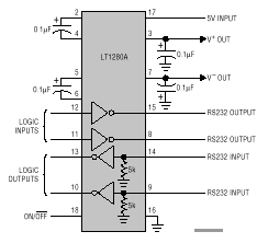 LT1280A 典型应用