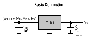 LT1461 典型应用