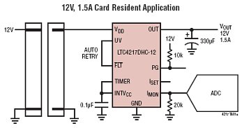 LTC4217 典型应用
