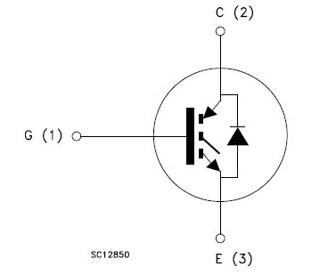 STGW80V65DF 功能框图