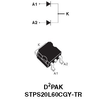 STPS20L60C-Y 功能框图