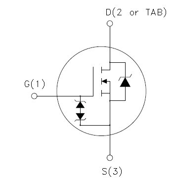 STX8N80K5 功能框图