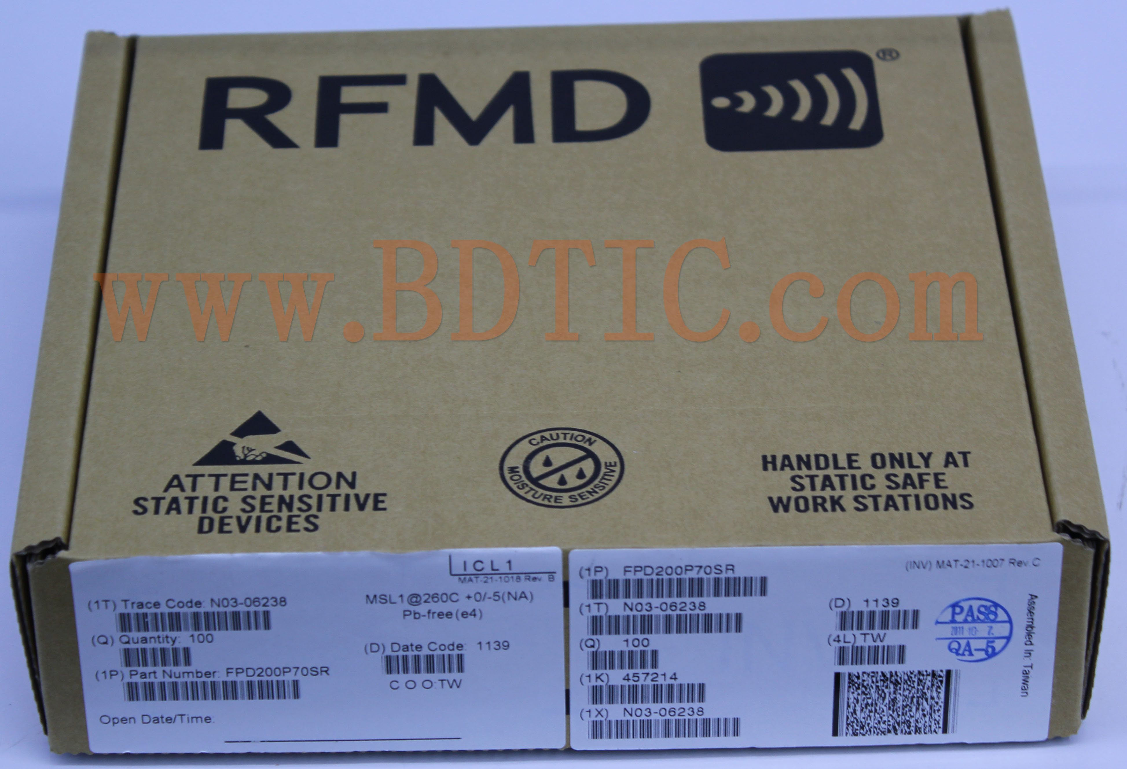 FPD200P70SR 外包装盒标签打字