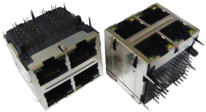 RJ45 网络接口插座(集成滤波器)50￥/PCS