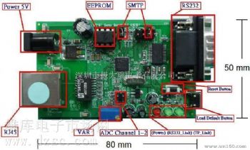 IP210T 芯片实物图