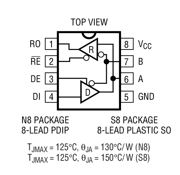 Ltc485 LTC1481 - Ultra-Low Power RS485 Transceiver with Shutdown _ BDTIC 中国领先 ...