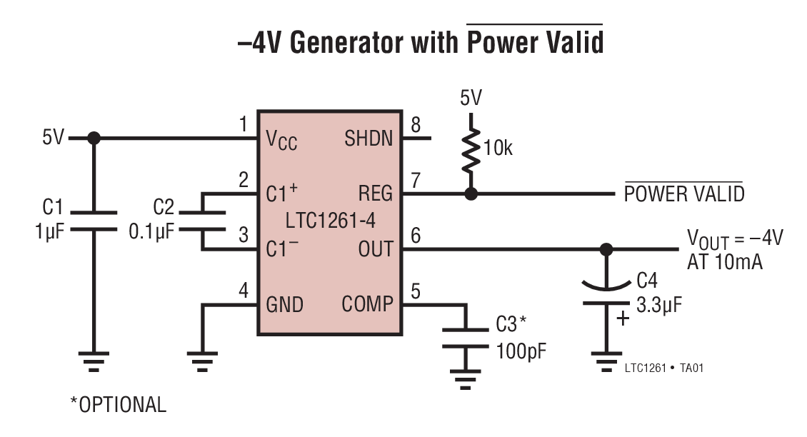 LTC1261 Typical Application