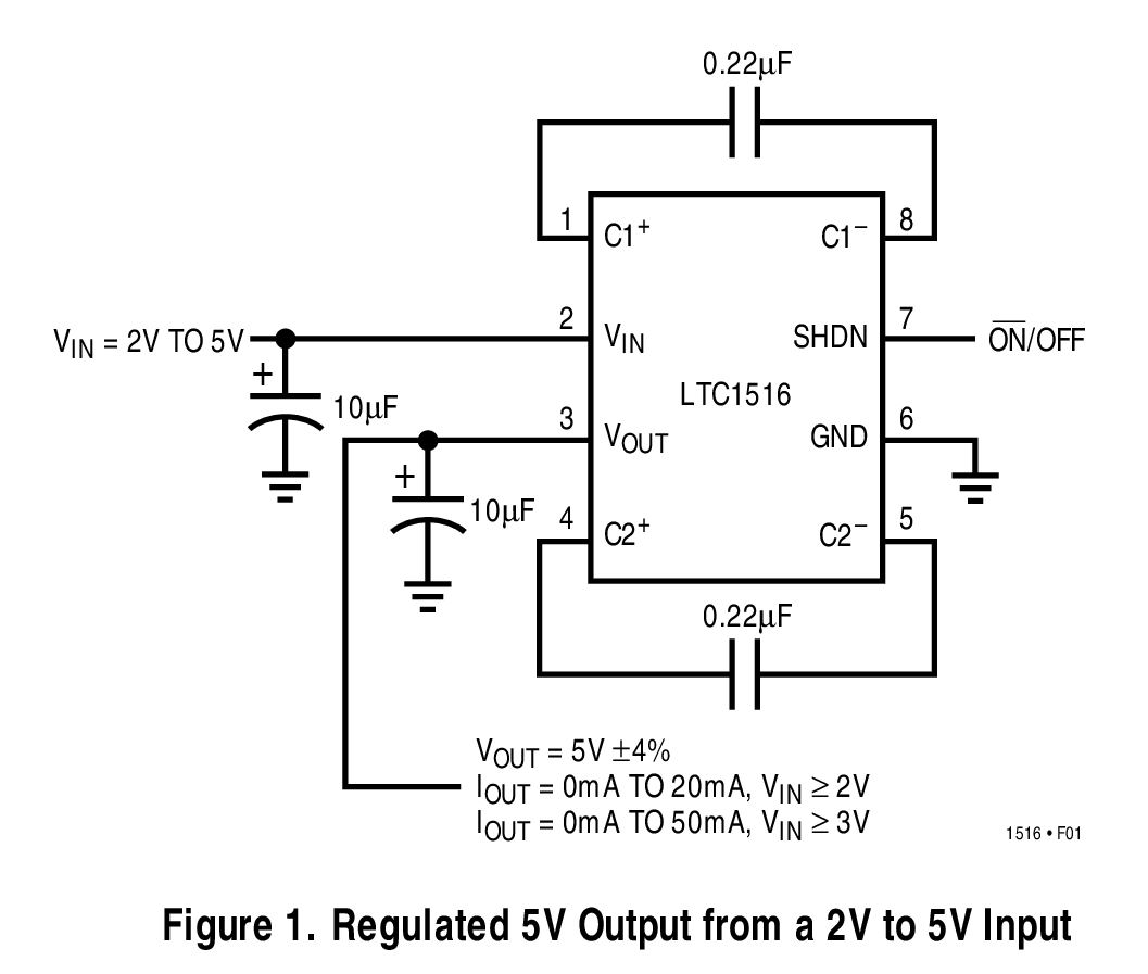 LTC1516 Typical Application