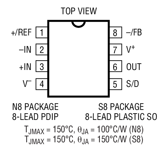 LT1187 Package Drawing LT1187 Package Drawing