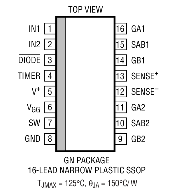 LTC1473 Package Drawing