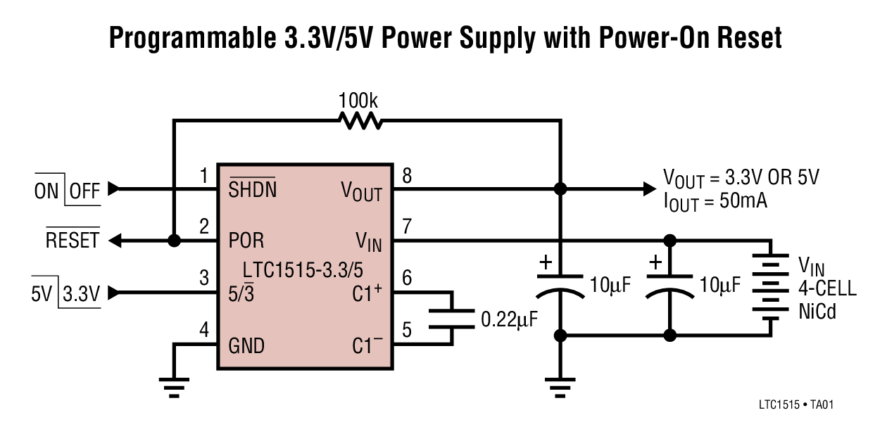 LTC1515 Typical Application