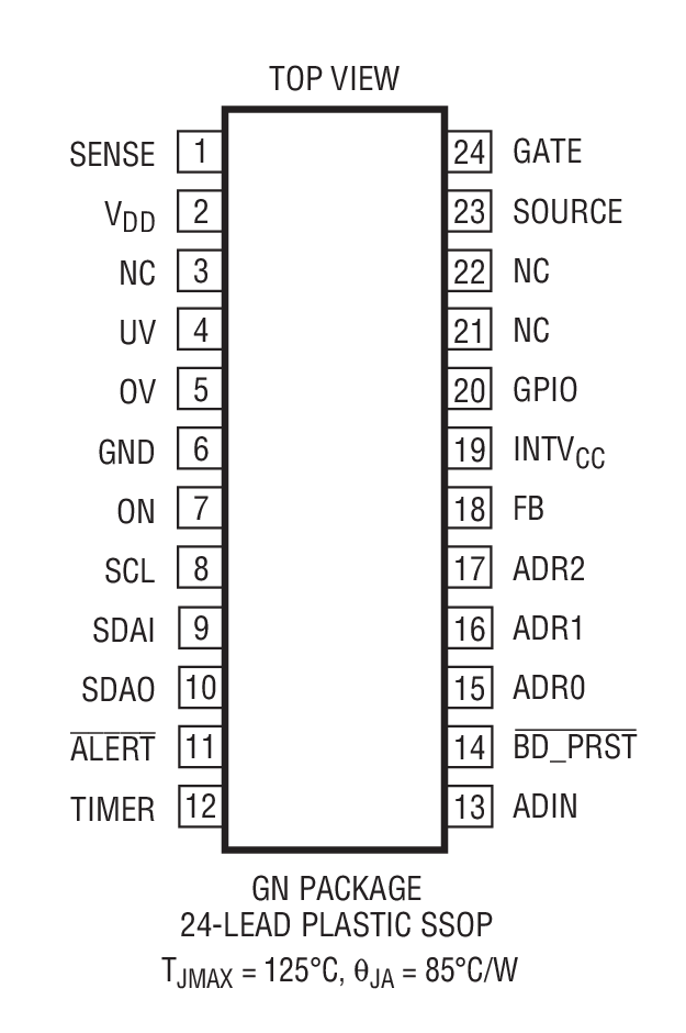 LTC4260 Package Drawing LTC4260 Package Drawing