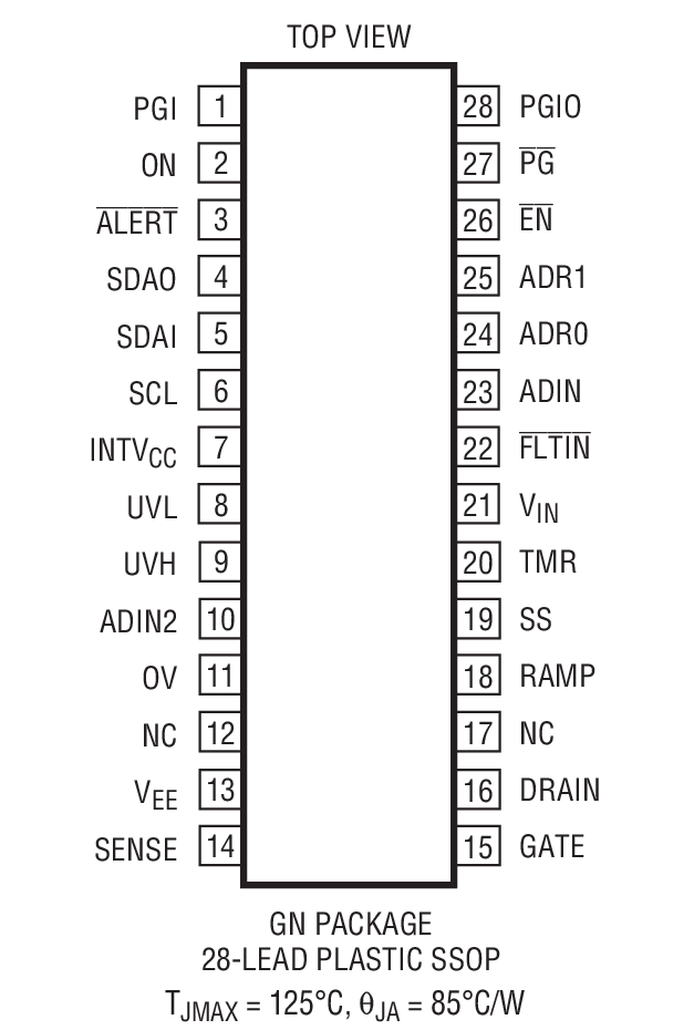 LTC4261 Package Drawing LTC4261 Package Drawing