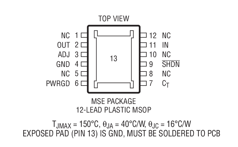 LT3011 Package Drawing LT3011 Package Drawing