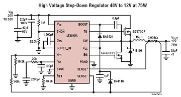 LT3845A 典型应用
