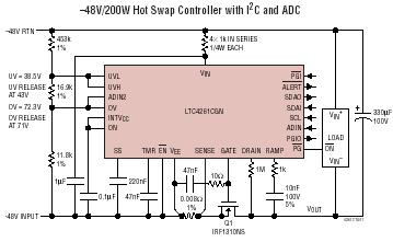 LTC4261 典型应用