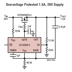 LTC4366 典型应用