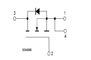 STE53NC50 功能框图