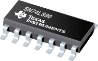 2 Circuits Intégrés SN74LS90N / 74LS90 Texas Instruments - Neufs - Logique 74LS/7490